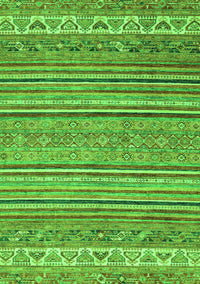 Abstract Green Modern Rug, abs2469grn