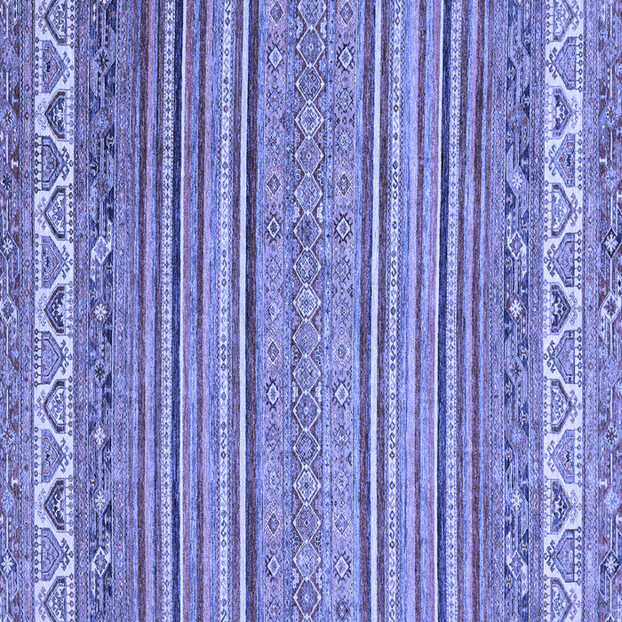 Square Machine Washable Abstract Blue Modern Rug, wshabs2469blu