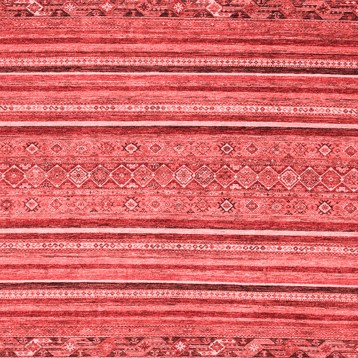 Machine Washable Abstract Red Modern Rug, wshabs2469red