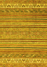 Abstract Yellow Modern Rug, abs2469yw