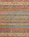 Abstract Chestnut Red Modern Rug, abs2469