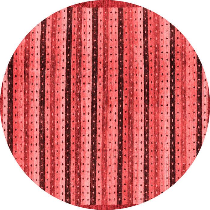Abstract Red Modern Rug, abs246red