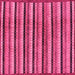 Square Machine Washable Abstract Pink Modern Rug, wshabs246pnk