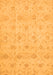 Oriental Orange Traditional Rug, abs2470org