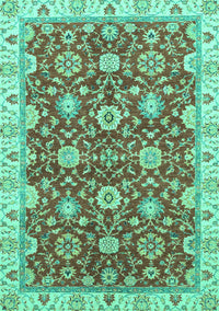 Oriental Turquoise Traditional Rug, abs2471turq