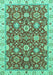 Oriental Turquoise Traditional Rug, abs2471turq