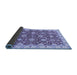 Sideview of Oriental Blue Traditional Rug, abs2471blu