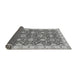 Sideview of Oriental Gray Traditional Rug, abs2471gry