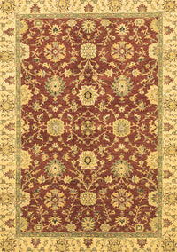 Oriental Brown Traditional Rug, abs2471brn