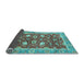 Sideview of Oriental Light Blue Traditional Rug, abs2472lblu