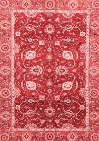 Oriental Red Traditional Rug, abs2472red