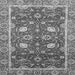 Square Oriental Gray Traditional Rug, abs2472gry