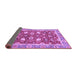 Sideview of Oriental Purple Traditional Rug, abs2472pur