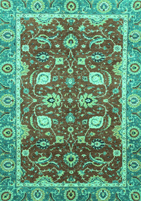 Oriental Turquoise Traditional Rug, abs2472turq