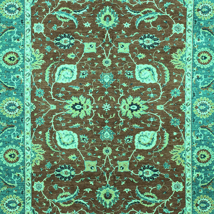 Oriental Turquoise Traditional Rug, abs2472turq