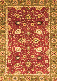 Oriental Orange Traditional Rug, abs2472org