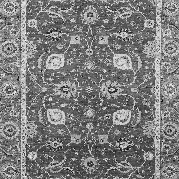 Machine Washable Oriental Gray Traditional Rug, wshabs2472gry