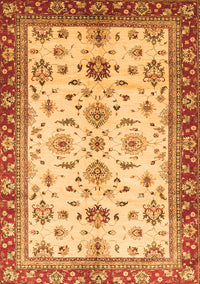 Oriental Orange Traditional Rug, abs2473org