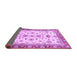 Sideview of Oriental Purple Traditional Rug, abs2473pur