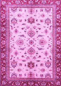 Oriental Pink Traditional Rug, abs2473pnk