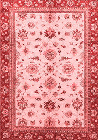 Oriental Red Traditional Rug, abs2473red