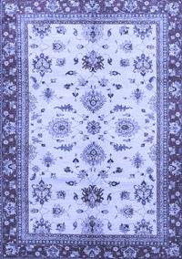 Oriental Blue Traditional Rug, abs2473blu