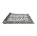 Sideview of Oriental Gray Traditional Rug, abs2473gry