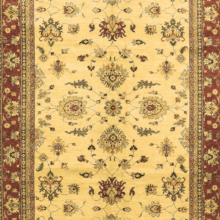 Oriental Brown Traditional Rug, abs2473brn