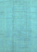 Abstract Light Blue Modern Rug, abs2474lblu