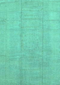 Abstract Turquoise Modern Rug, abs2474turq