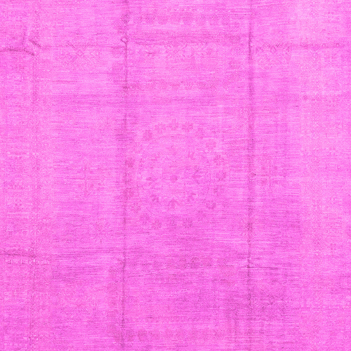 Machine Washable Abstract Pink Modern Rug, wshabs2474pnk