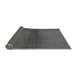 Sideview of Abstract Gray Modern Rug, abs2475gry