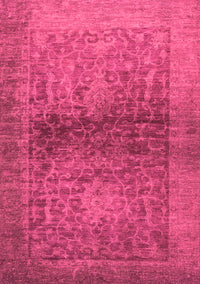 Abstract Pink Modern Rug, abs2475pnk