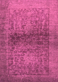 Abstract Purple Modern Rug, abs2475pur