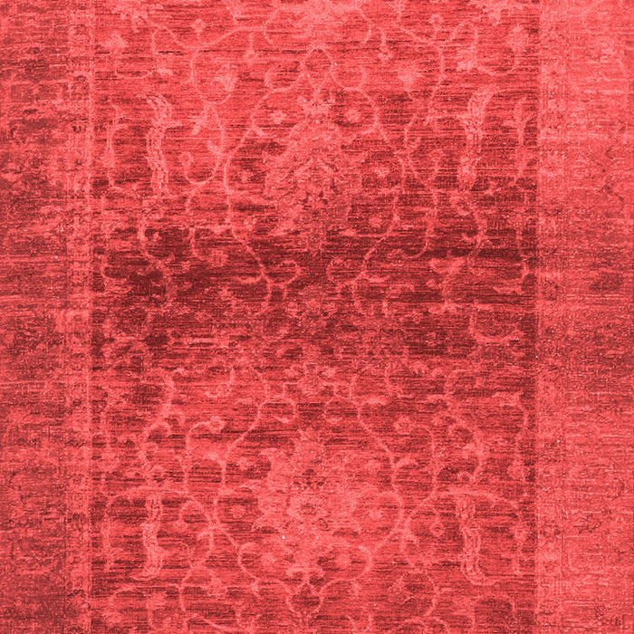 Machine Washable Abstract Red Modern Rug, wshabs2475red