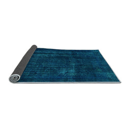Sideview of Persian Light Blue Bohemian Rug, abs2476lblu