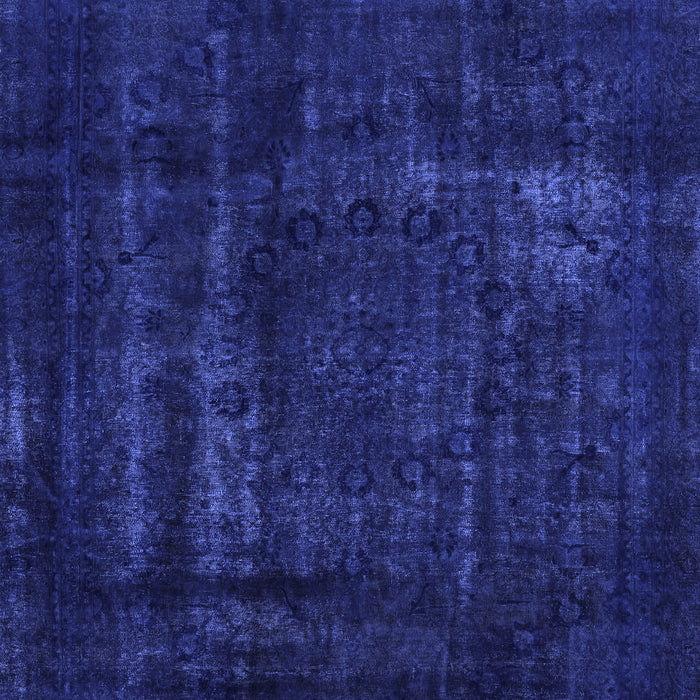 Machine Washable Persian Blue Bohemian Rug, wshabs2476blu