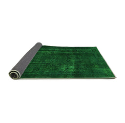 Sideview of Persian Green Bohemian Rug, abs2476grn