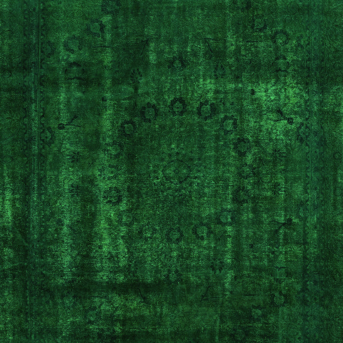 Machine Washable Persian Green Bohemian Area Rugs, wshabs2476grn