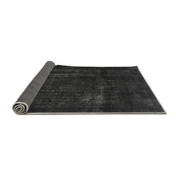 Sideview of Persian Gray Bohemian Rug, abs2476gry