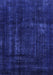 Persian Blue Bohemian Rug, abs2476blu