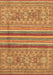 Abstract Brown Modern Rug, abs2477brn