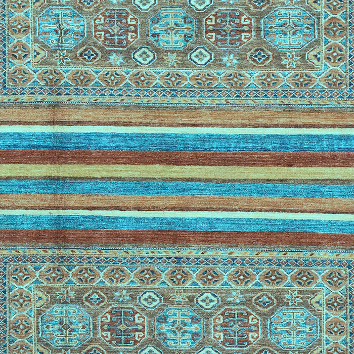 Machine Washable Abstract Light Blue Modern Rug, wshabs2477lblu