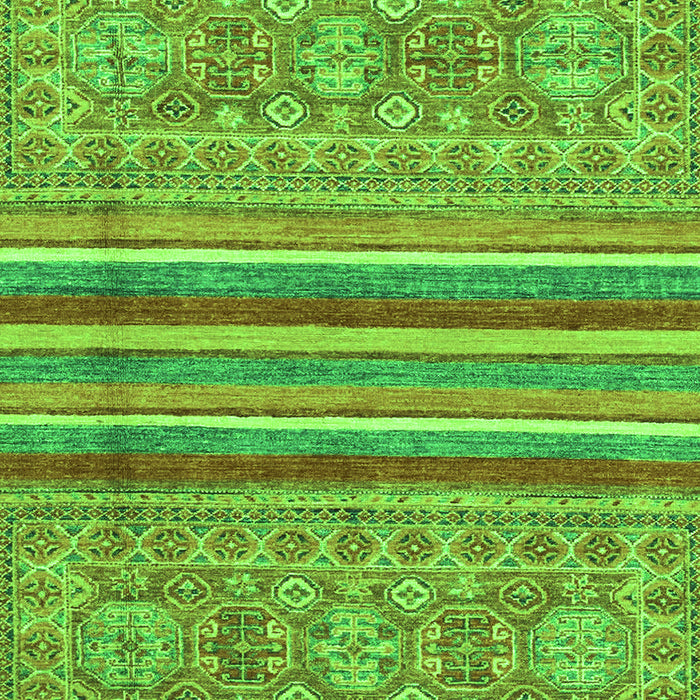 Abstract Green Modern Rug, abs2477grn