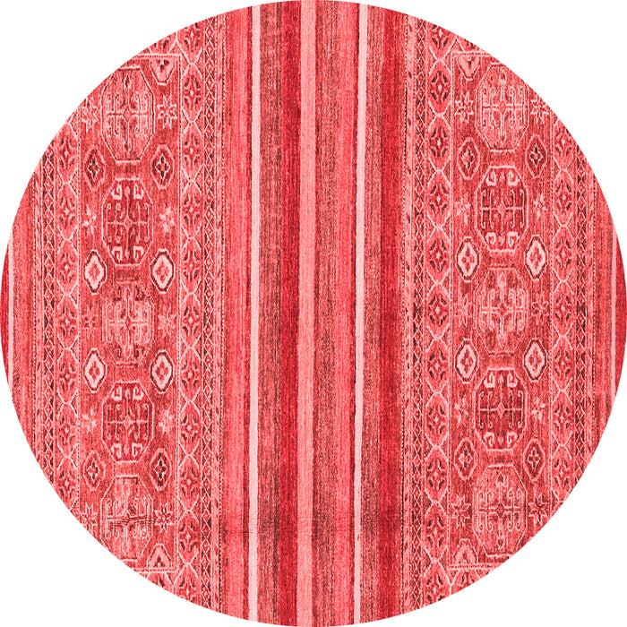 Machine Washable Abstract Red Modern Rug, wshabs2477red