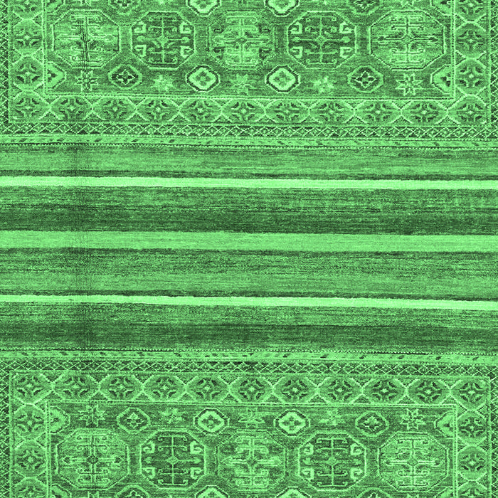 Abstract Emerald Green Modern Rug, abs2477emgrn