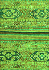 Abstract Green Modern Rug, abs2478grn