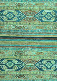 Abstract Turquoise Modern Rug, abs2478turq