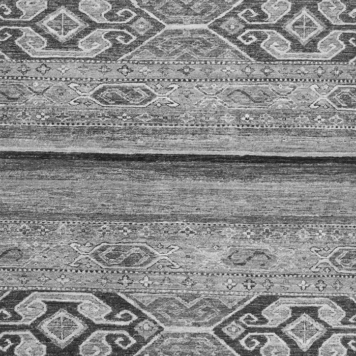 Machine Washable Abstract Gray Modern Rug, wshabs2478gry