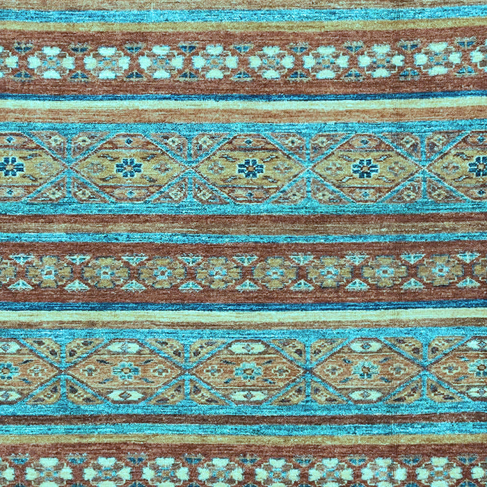 Machine Washable Abstract Light Blue Modern Rug, wshabs2479lblu